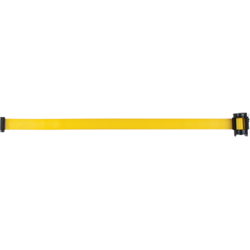 Cartouche de ruban pour assembler votre propre barri&egrave;re de contr&ocirc;le des foules, 7', Ruban Jaune Southpoint Industrial Supply