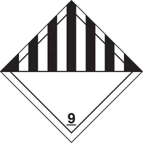 &eacute;tiquettes d'exp&eacute;dition TMD, Classe 9, Mati&egrave;res dangereuses diverses, Papier Southpoint Industrial Supply