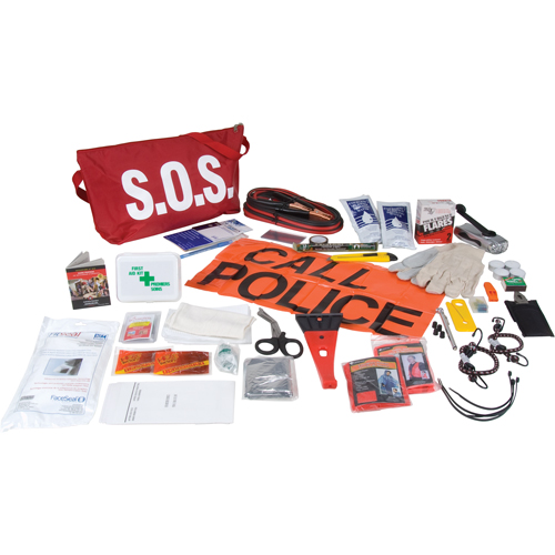 S.O.S. Distress First Aid Kits, Class 1 Medical Device, Nylon Bag Southpoint Industrial Supply
