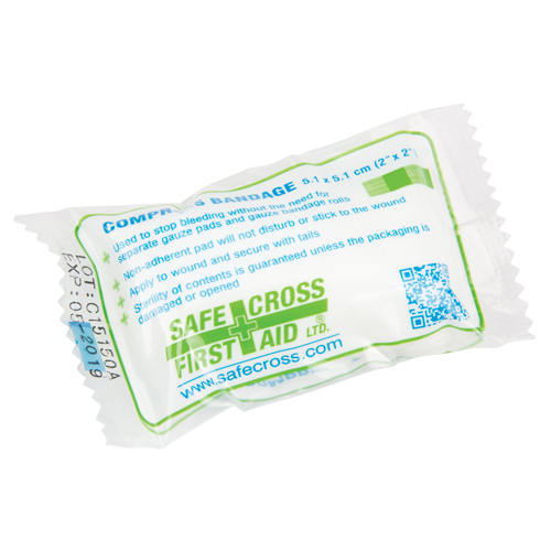 Compress (Pressure) Bandages - Sterile, 2" L x 2" W Southpoint Industrial Supply