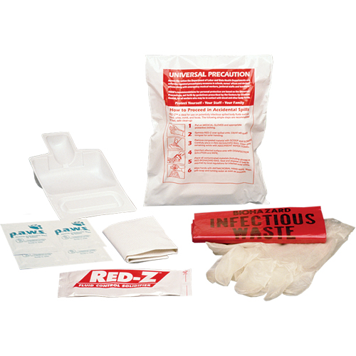 Fluid Spill Clean-Up Kit, Hazmat, Bag Southpoint Industrial Supply