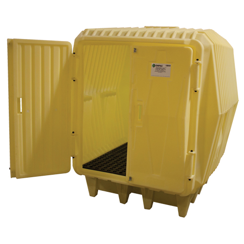 Hazard Hut&reg;, 63.5" L x 68" W x 72.5" H, 4000 lbs. Load Capacity Southpoint Industrial Supply