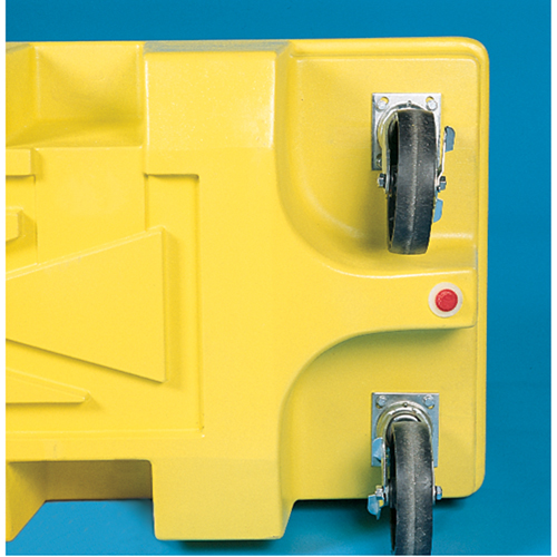 Poly-Spillcart Cart, 66.5" L x 29" W x 43.9" H, 57 US gal. Spill Cap. Southpoint Industrial Supply