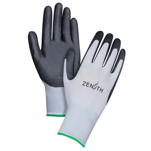 Gants l&eacute;gers enduits et respirants, 8/Moyen, R&ecirc;vetement Mousse de nitrile, Calibre 13, Enveloppe en Polyester Southpoint Industrial Supply