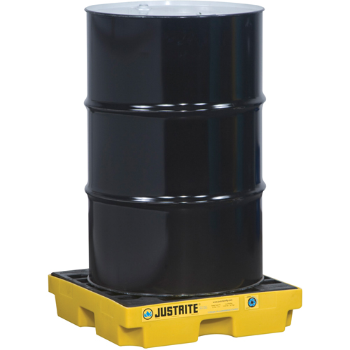 EcoPolyBlend Accumulation Centers, 12 US gal. Spill Capacity, 25" x 25" x 5.5" Southpoint Industrial Supply