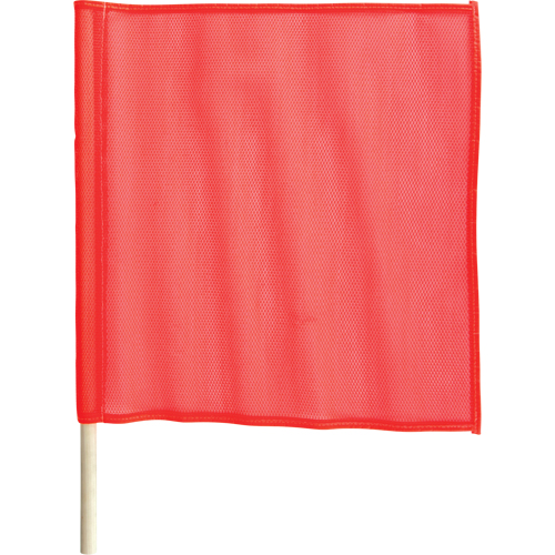 Traffic Safety Flags, Mesh, With Handle Southpoint Industrial Supply