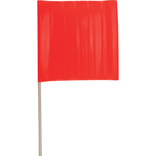 Traffic Safety Flags, Vinyl, With Handle Southpoint Industrial Supply