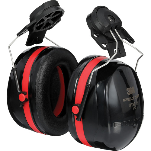 Serres-t&ecirc;tes de s&eacute;rie Peltor Optime 105, Fixation pour casque, 27 NRR dB Southpoint Industrial Supply
