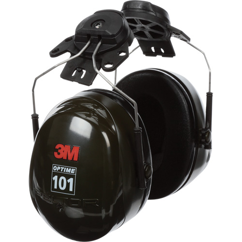 Serres-t&ecirc;tes de s&eacute;rie Peltor Optime 101, Fixation pour casque, 24 NRR dB Southpoint Industrial Supply