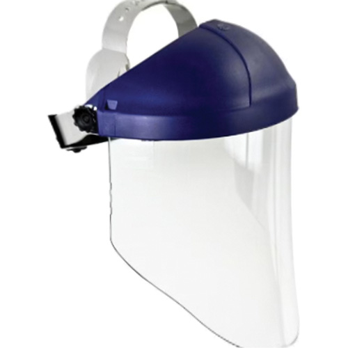 Harnais de t&ecirc;te avec visi&egrave;re, Polycarbonate, Suspension Rochet Southpoint Industrial Supply