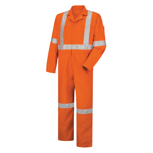 Combinaisons haute visibilit&eacute;, Hommes, Orange, Taille 38 Southpoint Industrial Supply