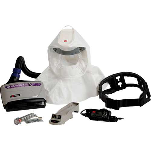 Trousse Easy-Clean pour APR motoris&eacute; TR-600 de Versaflo, Capuchon & visi&egrave;re, Pile Lithium-ion Southpoint Industrial Supply