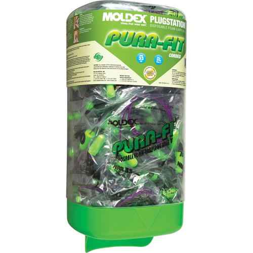 PlugStation&reg; with Corded Pura-Fit&reg; Earplugs Southpoint Industrial Supply