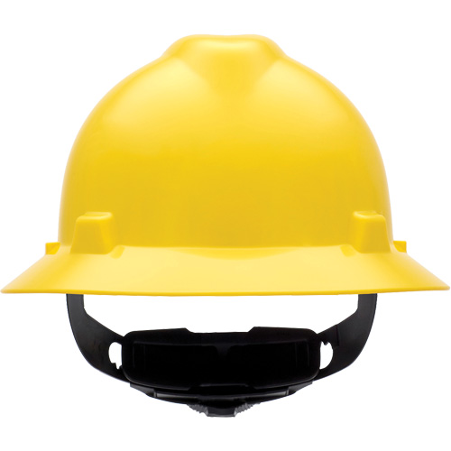 Casques de s&eacute;curit&eacute; &agrave; bordure compl&egrave;te V-Gard, R&eacute;pond aux normes CSA type 1, Suspension Rochet, Non ventil&eacute; Southpoint Industrial Supply