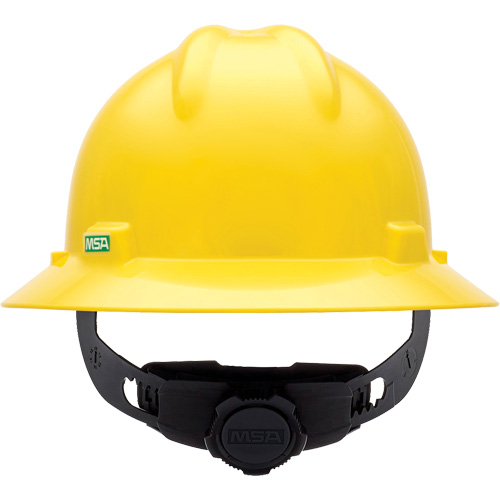 Casques de s&eacute;curit&eacute; &agrave; bordure compl&egrave;te V-Gard, R&eacute;pond aux normes CSA type 1, Suspension Rochet, Non ventil&eacute; Southpoint Industrial Supply