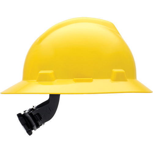 Casques de s&eacute;curit&eacute; &agrave; bordure compl&egrave;te V-Gard, R&eacute;pond aux normes CSA type 1, Suspension Rochet, Non ventil&eacute; Southpoint Industrial Supply