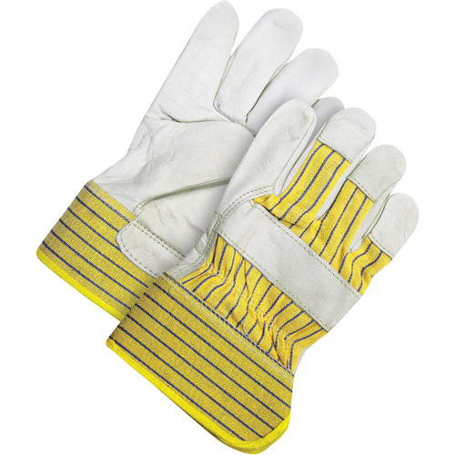 Gants d'ajusteur classiques, Taille unique, Paume en Cuir fleur de vache, Doublure en Molleton Southpoint Industrial Supply