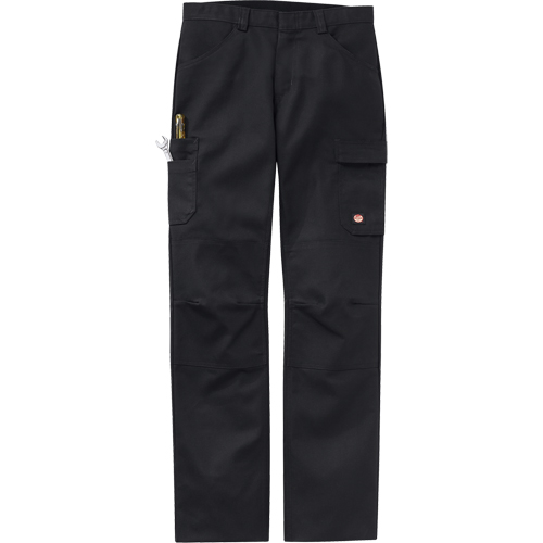 Pantalons performance pour atelier, Toile/Coton/Polyester, Noir, Taille 30, Entrejambe 37 Southpoint Industrial Supply
