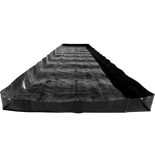 Economy Berms, 748 gal. Capacity, 10' W x 10' L x 12" H, L-Bracket Southpoint Industrial Supply