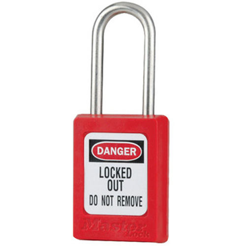 Cadenas de s&eacute;curit&eacute; S31 Zenex, Rouge, Cl&eacute;s identiques, Thermoplastique, Largeur de 1-3/8" Southpoint Industrial Supply