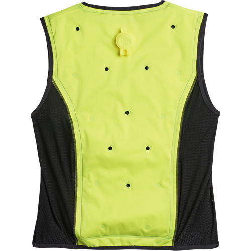 Vestes refroidissantes &agrave; &eacute;vaporation s&egrave;che Chill-Its 6685, T-Grand, Jaune lime haute visibilit&eacute; Southpoint Industrial Supply