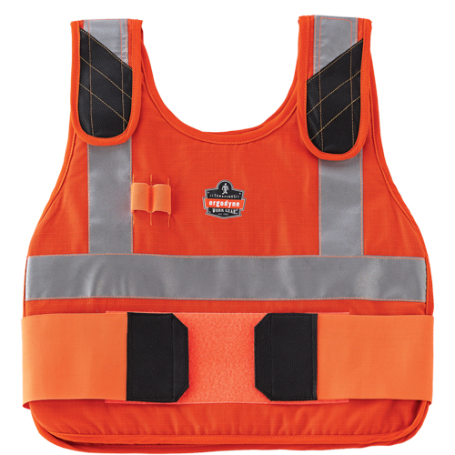 6215HV Phase Change Cooling Vests, Small/Medium, Orange Southpoint Industrial Supply