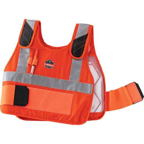 6215HV Phase Change Cooling Vests, Small/Medium, Orange Southpoint Industrial Supply