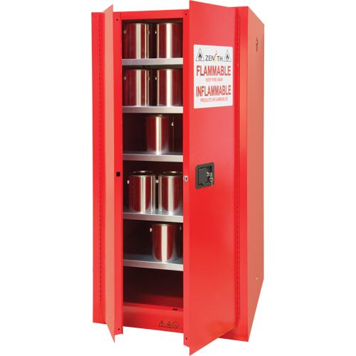 Paint/Ink Cabinet, 96 gal., 5 Shelves Southpoint Industrial Supply