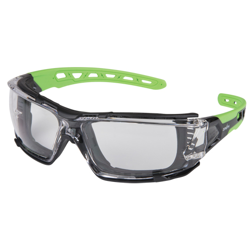 Z2500 Series Safety Glasses with Foam Gasket, Clear Lens, Anti-Fog, ANSI Z87+/Meets/Exceeds CSA Z94.3 Southpoint Industrial Supply