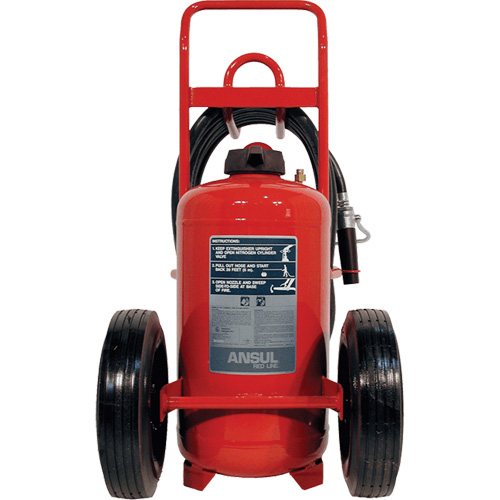 Red Line&reg; Wheeled Fire Extinguishers, BC, 150 lbs. Capacity Southpoint Industrial Supply