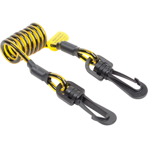 Coil Tool Tether, Coil, Dual Clip Southpoint Industrial Supply