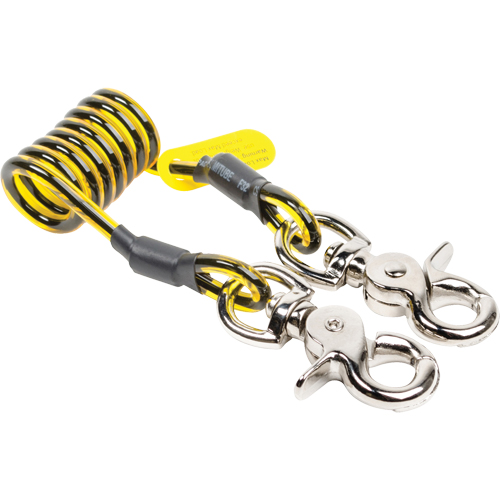 Sangle d'amarrage spirale pour outil, Spirale, Clavette double Southpoint Industrial Supply