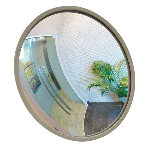 Convex Mirror with Bracket, Indoor/Outdoor, 12" Diameter Southpoint Industrial Supply