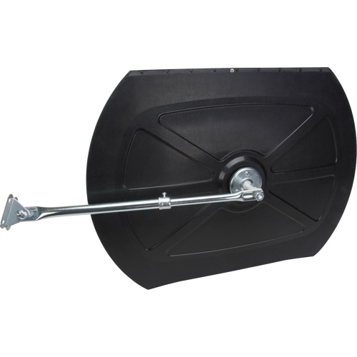 Roundtangular Convex Mirror with Telescopic Arm, 20" H x 30" W, Indoor/Outdoor Southpoint Industrial Supply