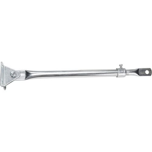 Roundtangular Convex Mirror with Telescopic Arm, 12" H x 18" W, Indoor/Outdoor Southpoint Industrial Supply