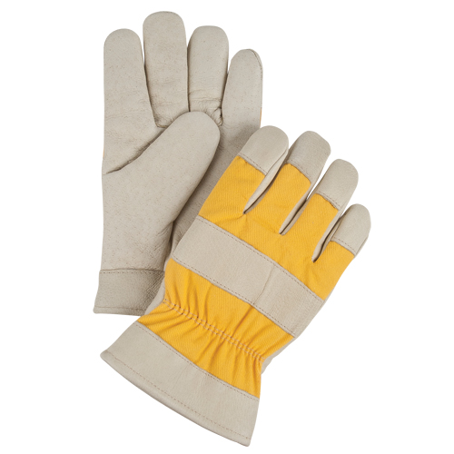 Gants de travail doubl&eacute;s pour l'hiver de premi&egrave;re qualit&eacute;, Petit, Paume en Cuir fleur de porc, Doublure en Molleton de mousse Southpoint Industrial Supply