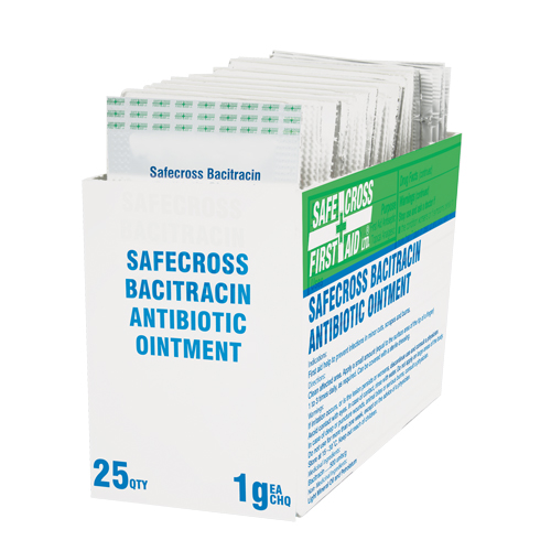 First Aid Bacitracin Zinc Topical Treatment, Cream, Class 1 Southpoint Industrial Supply