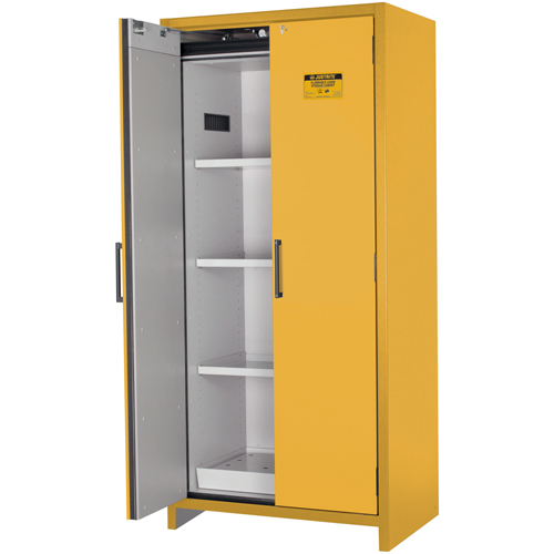 90-Minute EN Safety Storage Cabinet, 30 gal., 2 Door, 35.16" W x 76.89" H x 24.21" D Southpoint Industrial Supply