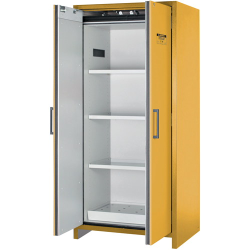 90-Minute EN Safety Storage Cabinet, 30 gal., 2 Door, 35.16" W x 76.89" H x 24.21" D Southpoint Industrial Supply