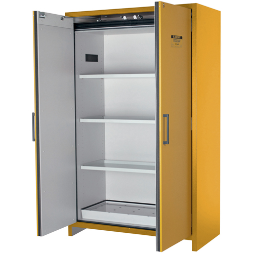 Armoire d'entreposage 90 minutes s&eacute;curitaire et conforme &agrave; la norme EN, 45 gal., 2 Porte(s), 46,97" La x 76,89" h x 24,21" p Southpoint Industrial Supply
