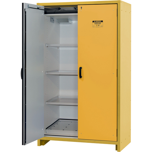 30-Minute EN Safety Storage Cabinet, 45 gal., 2 Door, 45.83" W x 76.65" H x 24.21" D Southpoint Industrial Supply