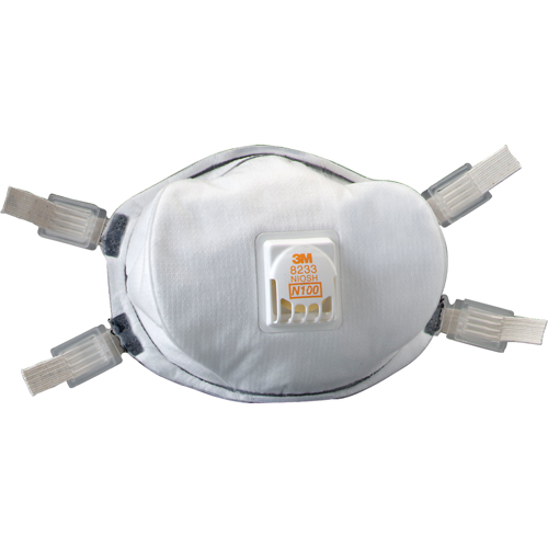 8233 Particulate Respirators, N100, NIOSH Certified Southpoint Industrial Supply