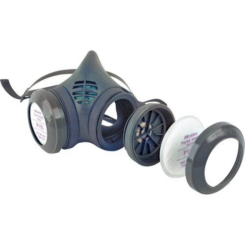 8000 Series Assembled Respirator, Elastomer/Thermoplastic, Medium Southpoint Industrial Supply