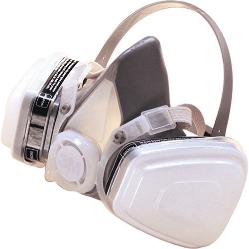 Respirateur jetable &agrave; demi-masque P95 peinture &agrave; pulv&eacute;riser/pesticides, &eacute;lastom&egrave;re/Thermoplastique, Petit Southpoint Industrial Supply