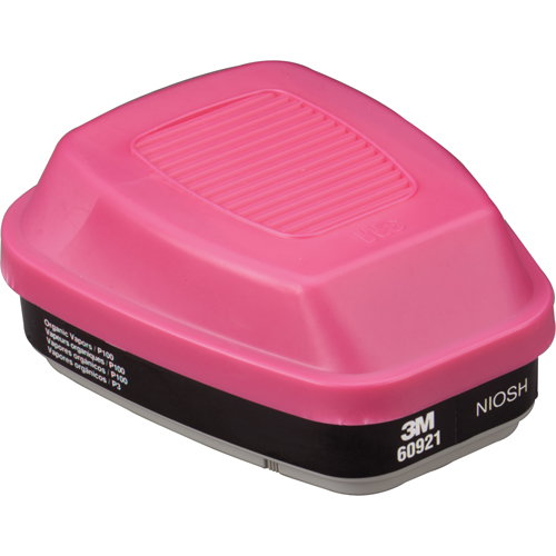 6000 Series Respirator Cartridges, Gas/Vapour Cartridge, Organic Vapour/P100 Southpoint Industrial Supply