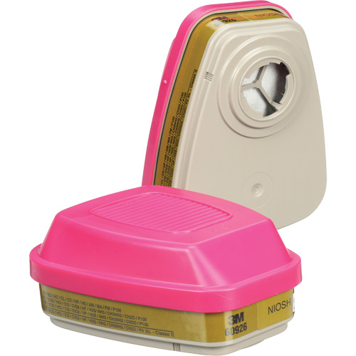 Cartouches pour respirateur s&eacute;rie 6000, Cartouche gaz/vapeur, Gaz multiples/Vapeurs/P100 Southpoint Industrial Supply