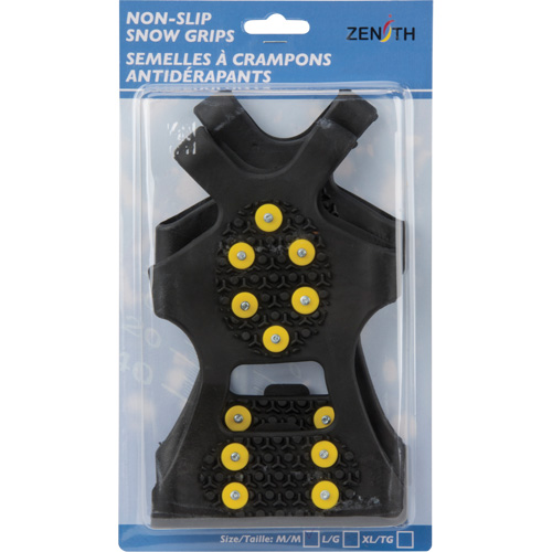 Anti-Slip Ice Cleats, Steel, Stud Traction, Large Southpoint Industrial Supply