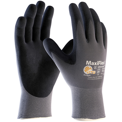 Gants MaxiFlex Ultimate ATG, 6/T-petit, R&ecirc;vetement Mousse de nitrile, Calibre 15, Enveloppe en Nylon Southpoint Industrial Supply