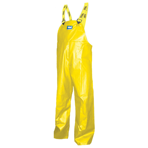 Pantalons &agrave; bavette Journeyman, Moyen, Polyester/PVC, Jaune Southpoint Industrial Supply