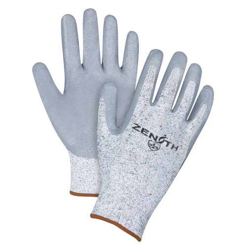 Gants &eacute;lastiques sans coutures r&eacute;sistants &agrave; la coupe, Taille Grand/9, Calibre 13, Rev&ecirc;tement Nitrile, Enveloppe en PEHP, ANSI/ISEA 105 niveau 2/EN 388 niveau 3 Southpoint Industrial Supply